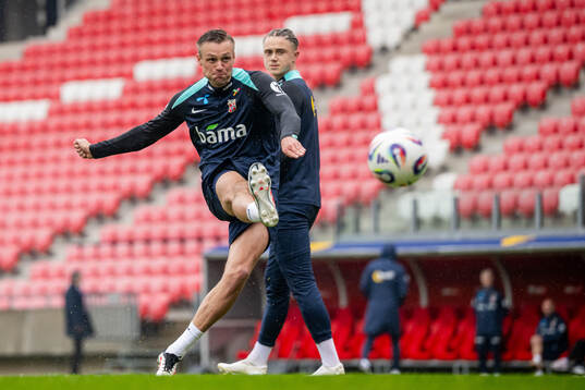 Stian Gregersen of the Norwegian national football team