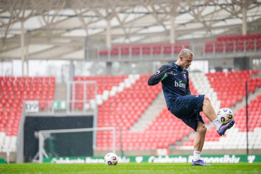 Julian Ryerson of the Norwegian national football team