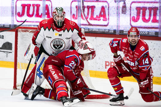 Frölundas Lars Johansson och Timrås Filip Hållander