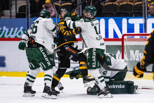 Skellefteås Jonathan Davidsson och Färjestads Henrik