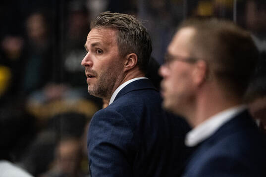 Skellefteås assisterande tränare Pontus Petterström