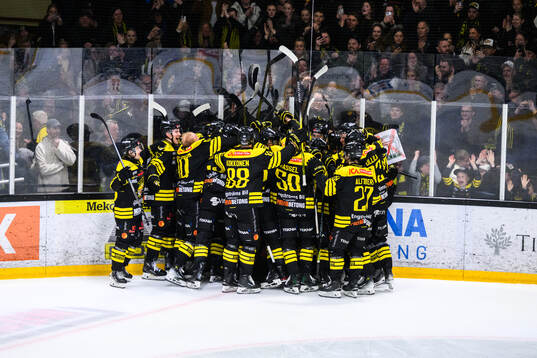 Vimmerbys spelare jublar