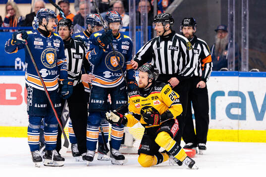 Växjös Emil Larsson, Petter Granberg och Luleås Brendan