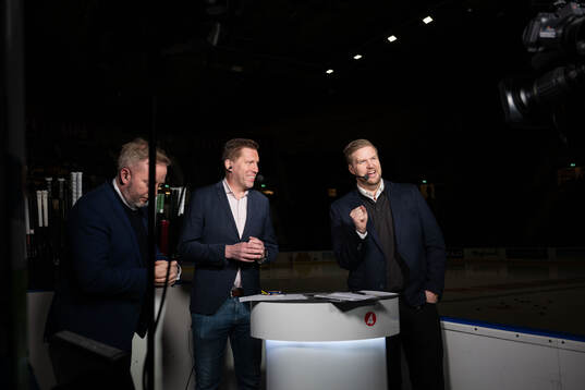 Fredrik Söderström, Per Svartvadet och Lars Lindberg i