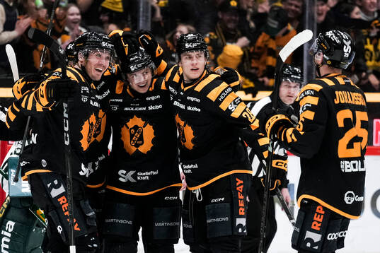 Skellefteås Max Lindholm, Oskar Vuollet och Michael