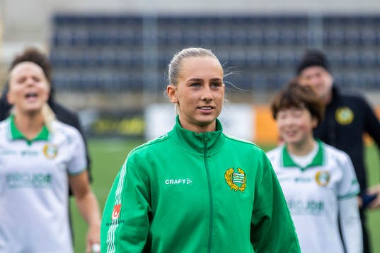 Hammarbys Ellen Wangerheim jublar
