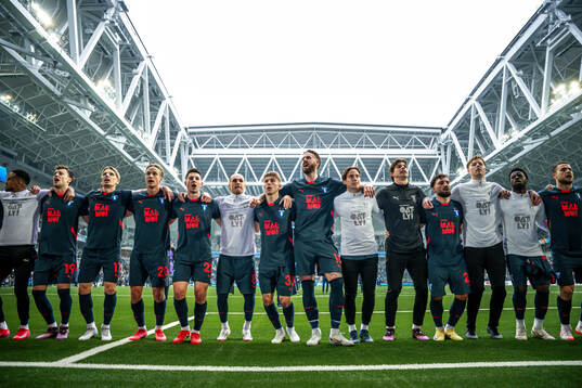 Malmö FFs spelare jublar