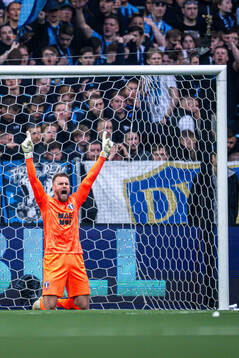 Malmö FFs målvakt Ricardo Schuck Friedrich jublar