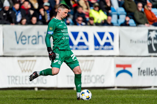 Trelleborgs målvakt Andreas Larsen
