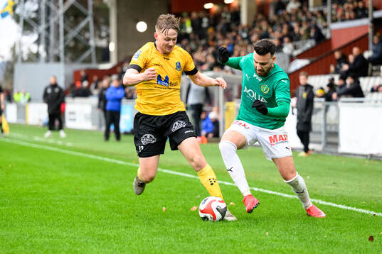 Lunds BKs Jesper Strid och Dzenis Kozica