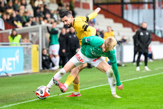 Lunds BKs Bozidar Velickovic och Jönköpings Södras Isak Ellbring