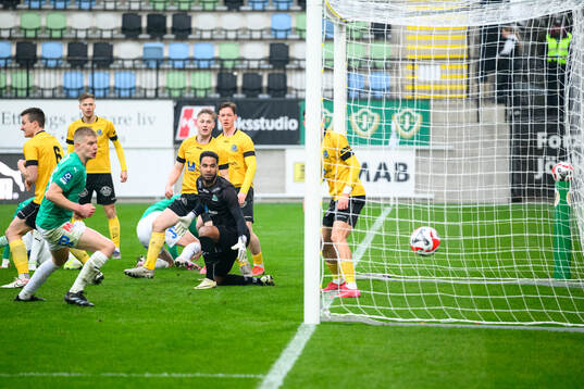 Lunds BKs målvakt Lamin Sarr släpper in 2-0