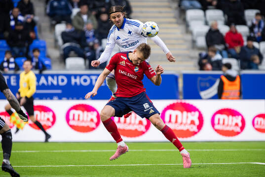 IFK Norrköpings Christoffer Nyman och Östers Matias Tamminen