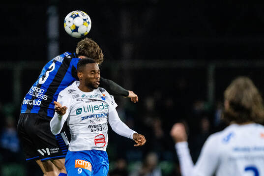 Sirius Bogdan Milovanov och Värnamos Johnbosco Samuel Kalu