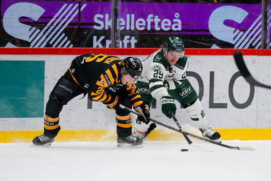 Skellefteås Anton Heikkinen och Färjestads Oskar Steen