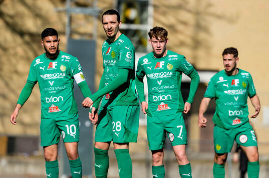 BK Olympics Amir Ayari, Mergim Laci och Viggo Jeppsson