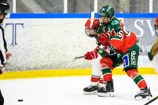 Modos Iris Grini och Frölundas Nellie Svensson