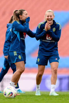 Johanna Rytting Kaneryd and Amanda Nildén