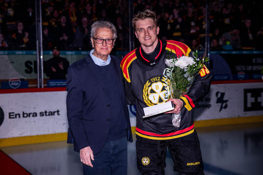 Brynäs Jakob Silfverberg tilldelas Rinkens Riddare inför2