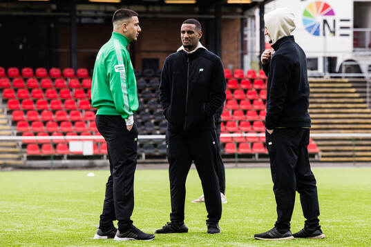 Hammarbys Jusef Erabi, Paulos Abraham och Gent Elezaj