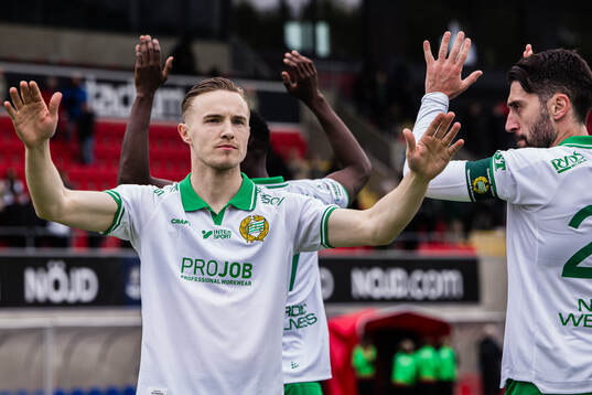 Hammarbys Jacob Ouro Ortmark jublar