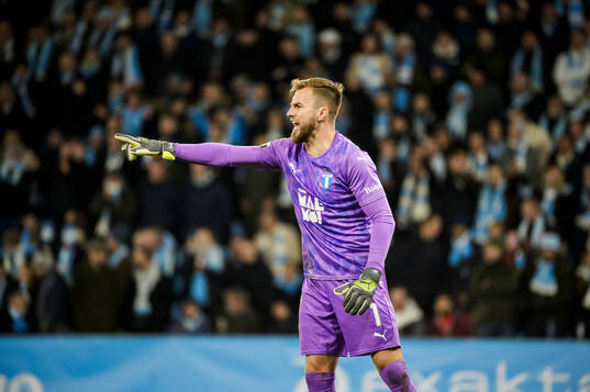 Malmö FFs målvakt Ricardo Schuck Friedrich