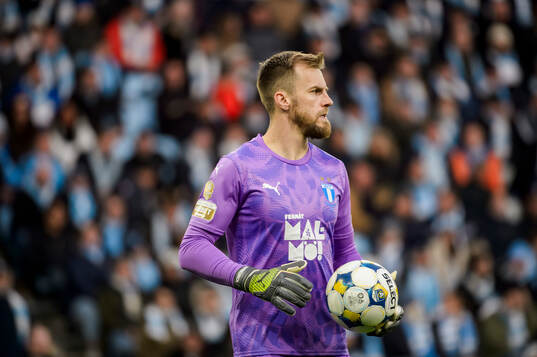 Malmö FFs målvakt Ricardo Schuck Friedrich