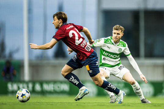 Örgrytes Månz Karlsson och Västerås Victor Wernersson