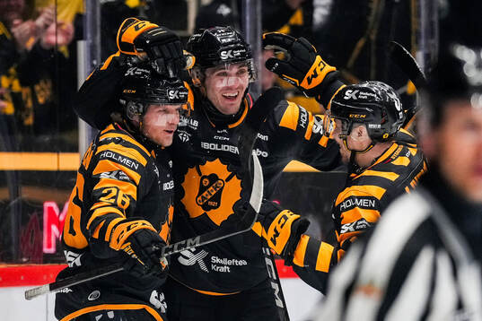 Skellefteås Anton Heikkinen, Max Lindholm och Pär