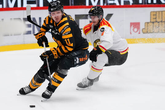 Skellefteås Max Lindholm och Brynäs Victor Söderström