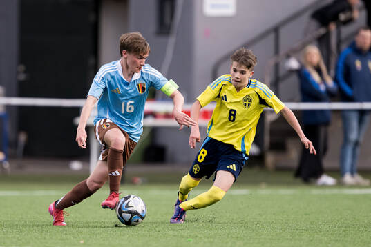 Bas Snaet of Belgium and Ludwig Arvidsson of Sweden