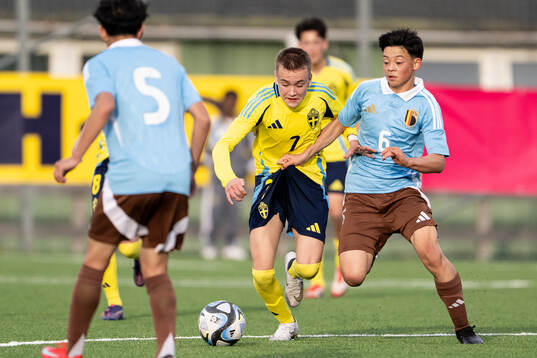 Nikolas Jovanovic of Sweden and Kenen Karatoprak of Belgium