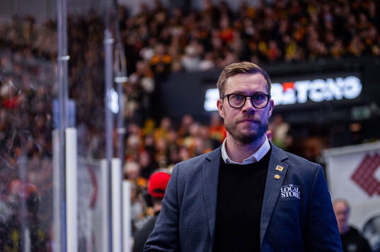 Skellefteås assisterande tränare Andreas Falk