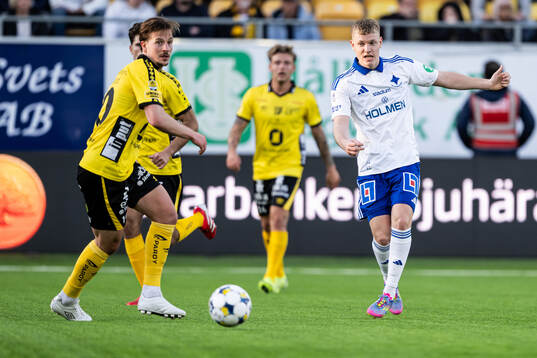 Elfsborgs Simon Olsson och IFK Norrköpings Sebastian
