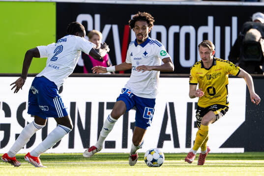 IFK Norrköpings Jesper Ceesay och Elfsborgs Simon Hedlund