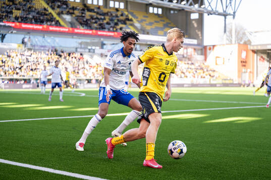 IFK Norrköpings Jesper Ceesay och Elfsborgs Gottfrid Rapp
