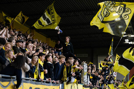 Elfsborgs supportrar på läktaren