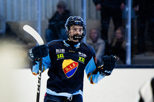 Djurgårdens Marcus Nordmark jublar