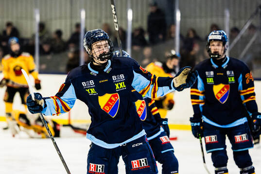 Djurgårdens Marcus Nordmark jublar