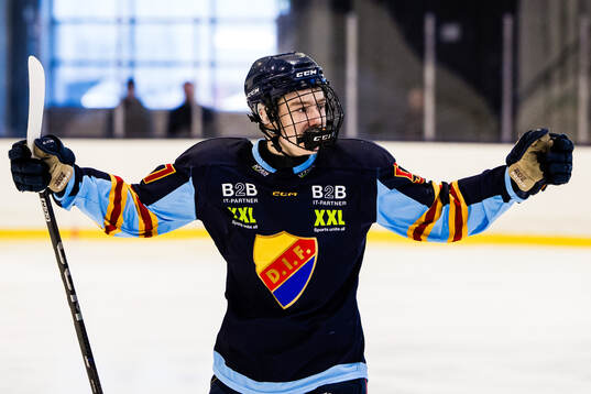 Djurgårdens Marcus Nordmark jublar