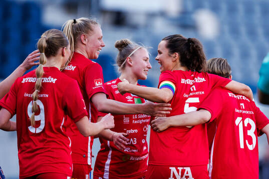 KIF Örebros Julia Walentowicz jublar