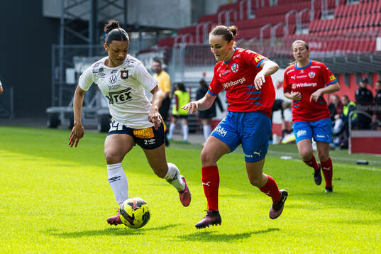 Örgrytes Ashley Hellström och Helsingborgs Tilde Wahrenberg