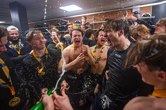 Bla gjennom flere bilder av Ishockey, J18, SM-final 3, Djurgården - Luleå