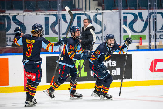 Djurgårdens Marcus Nordmark jublar