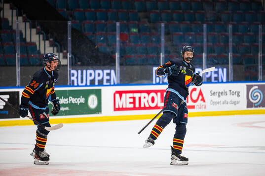 Djurgårdens Marcus Nordmark jublar