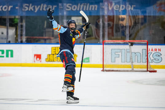 Djurgårdens Marcus Nordmark jublar