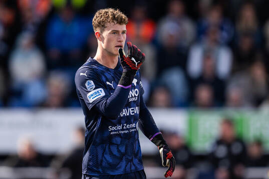 Värnamos målvakt Viktor Andersson