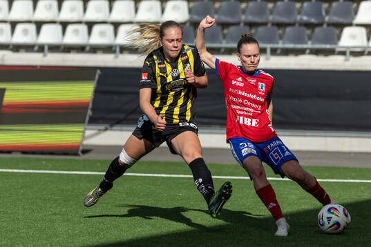 Häckens Alice Bergström och Vittsjös Julia Tunturi