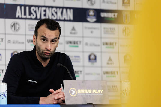 Sirius tränare Andreas Engelmark