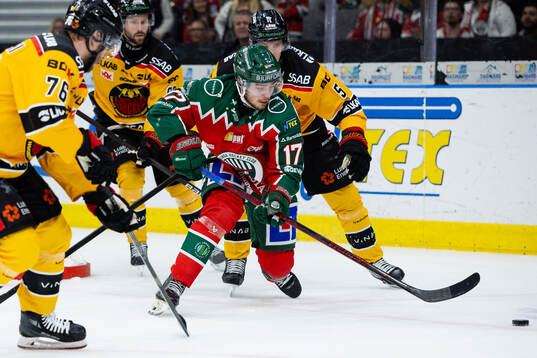 Frölundas Isac Born och Luleås Marcus Hardegård